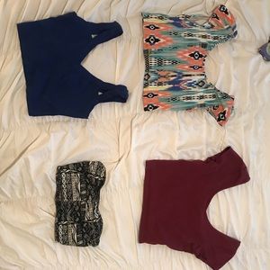 Bundle!!!! Crop tops!!